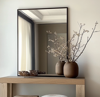 עיצוב סלון מודרני ומינימלסטי עם מעט צבעים